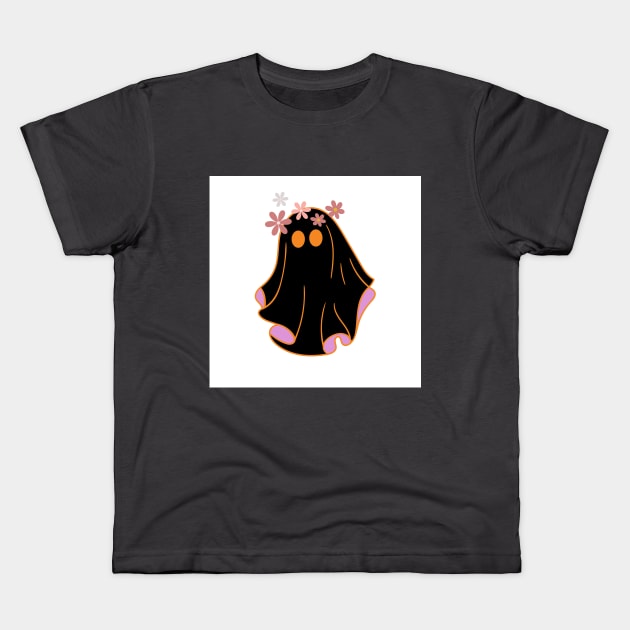 Lovely ghost Kids T-Shirt by TheStuff